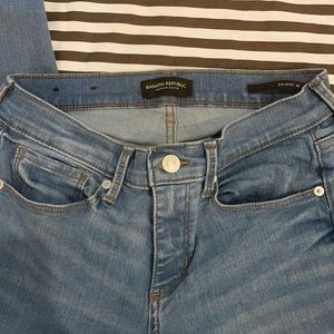 Banana Republic Skinny Jean with fringed hem